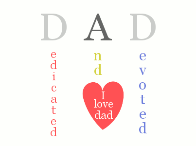 Dad acronym quote